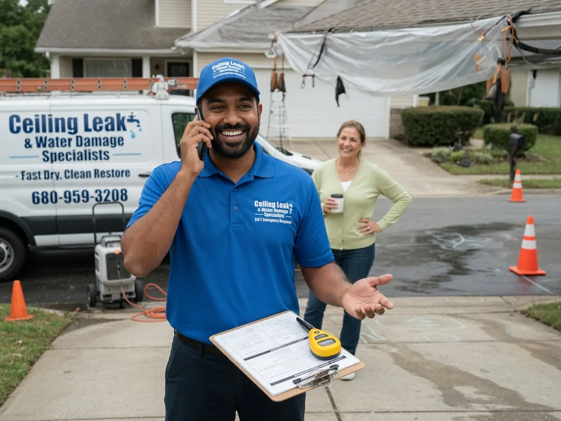 Ceiling Leak Cleanup Scotia, SC FAQs